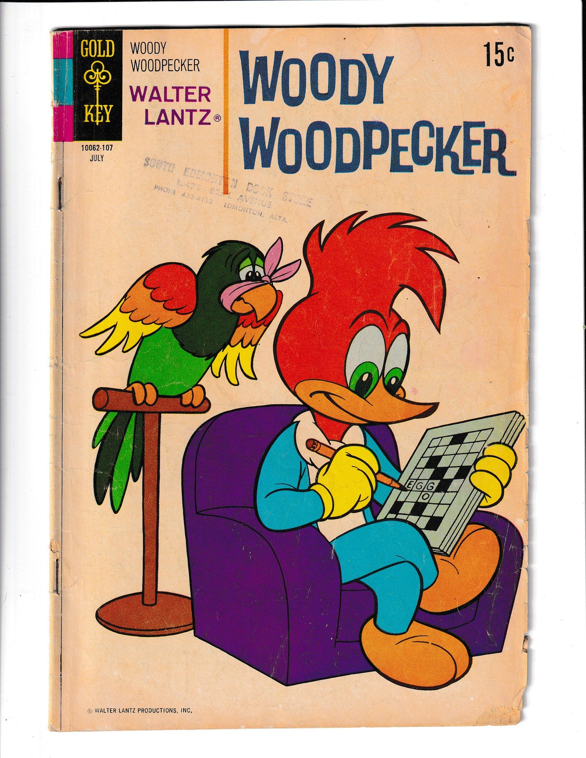 Woody Woodpecker #118 (1971) Gold Key Comics