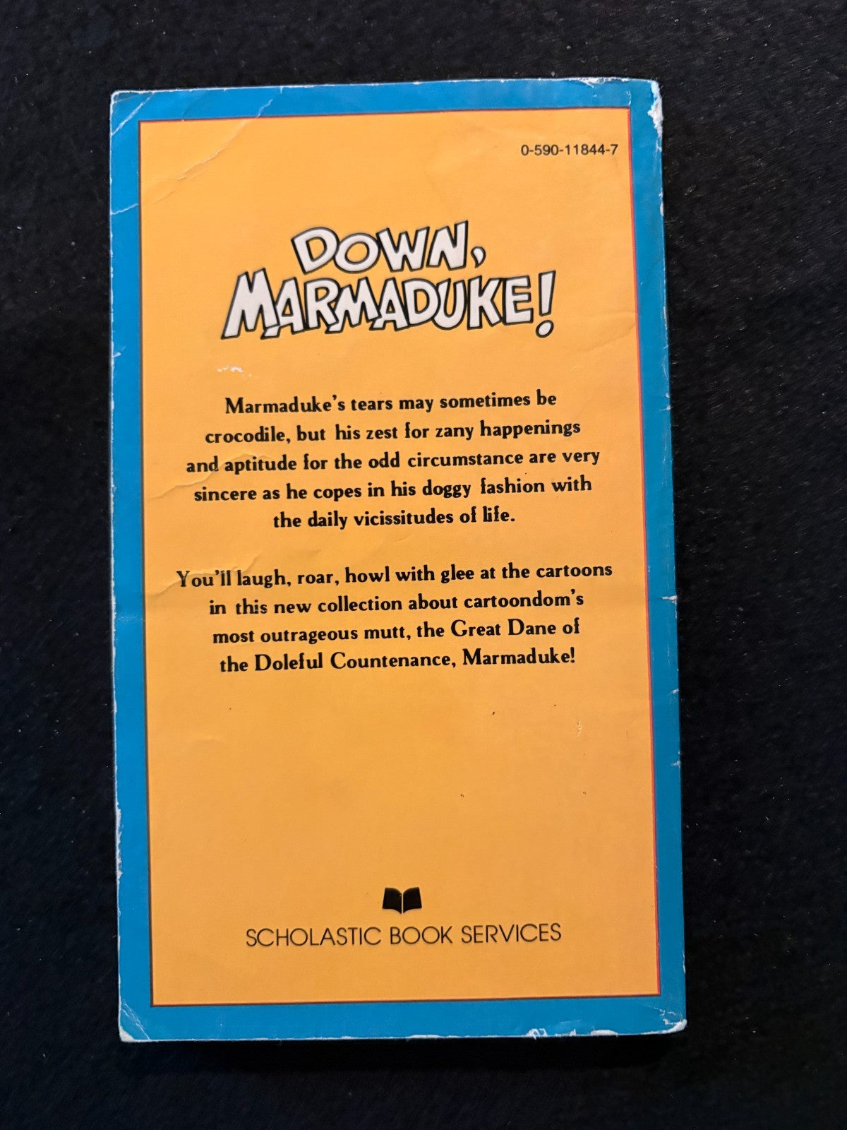 Marmaduke: Down Marmaduke 1978 - Scholastic - Brad Anderson