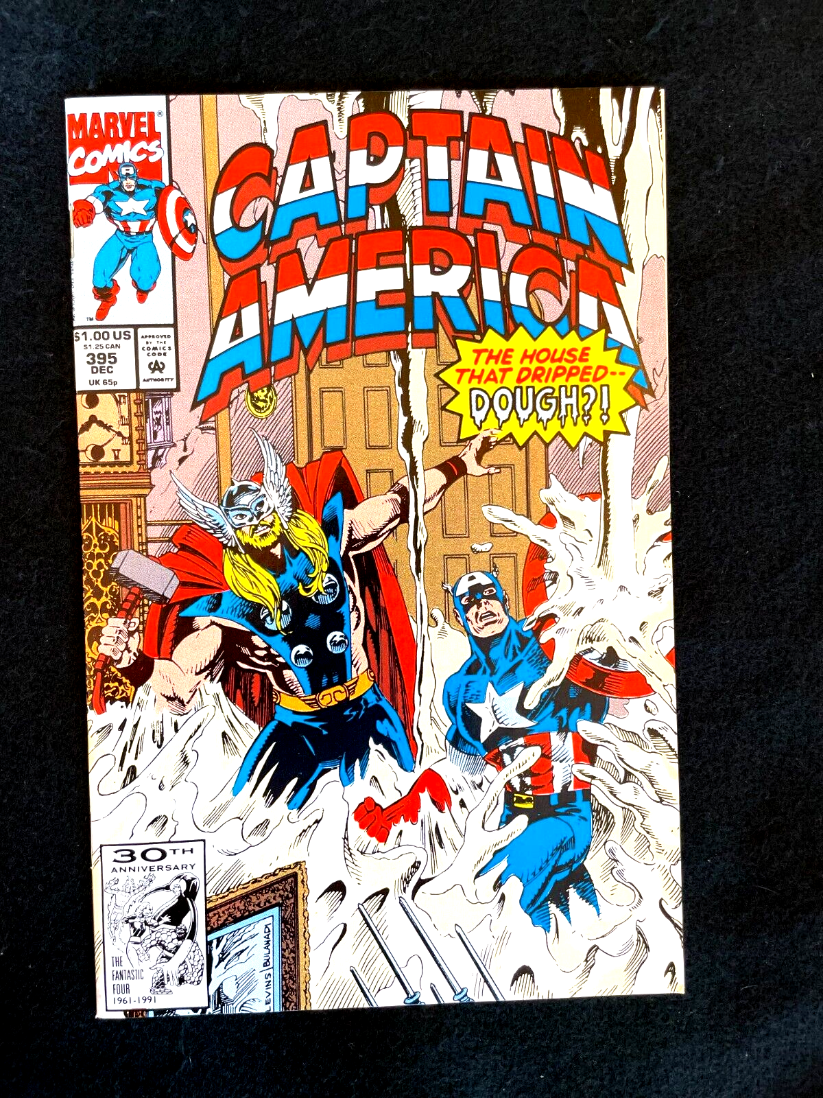 Captain America #395 1991 - HIGH GRADE