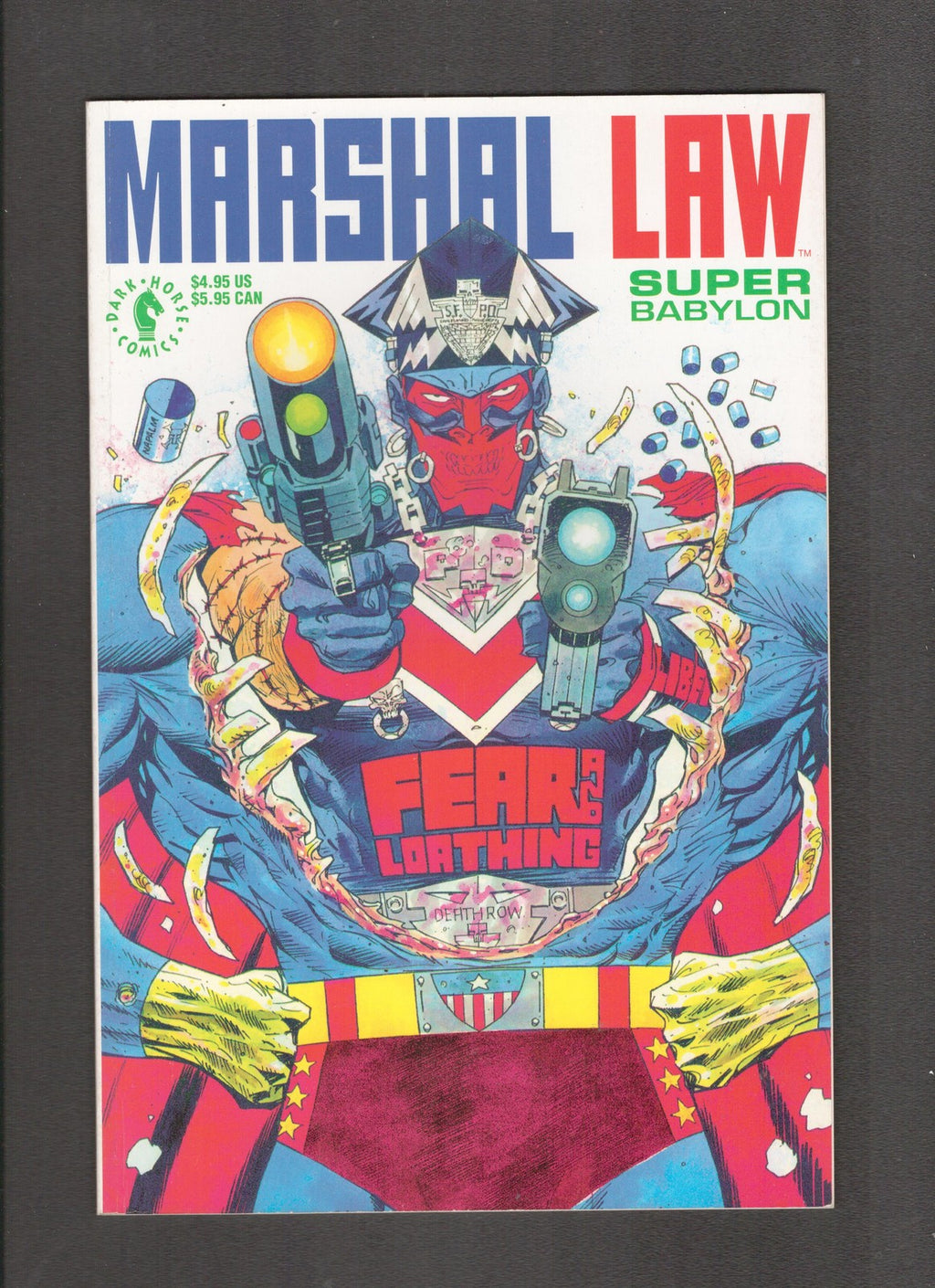 Marshal Law: Super Babylon #1 (1992) Kevin O'Neill Dark Horse Comics