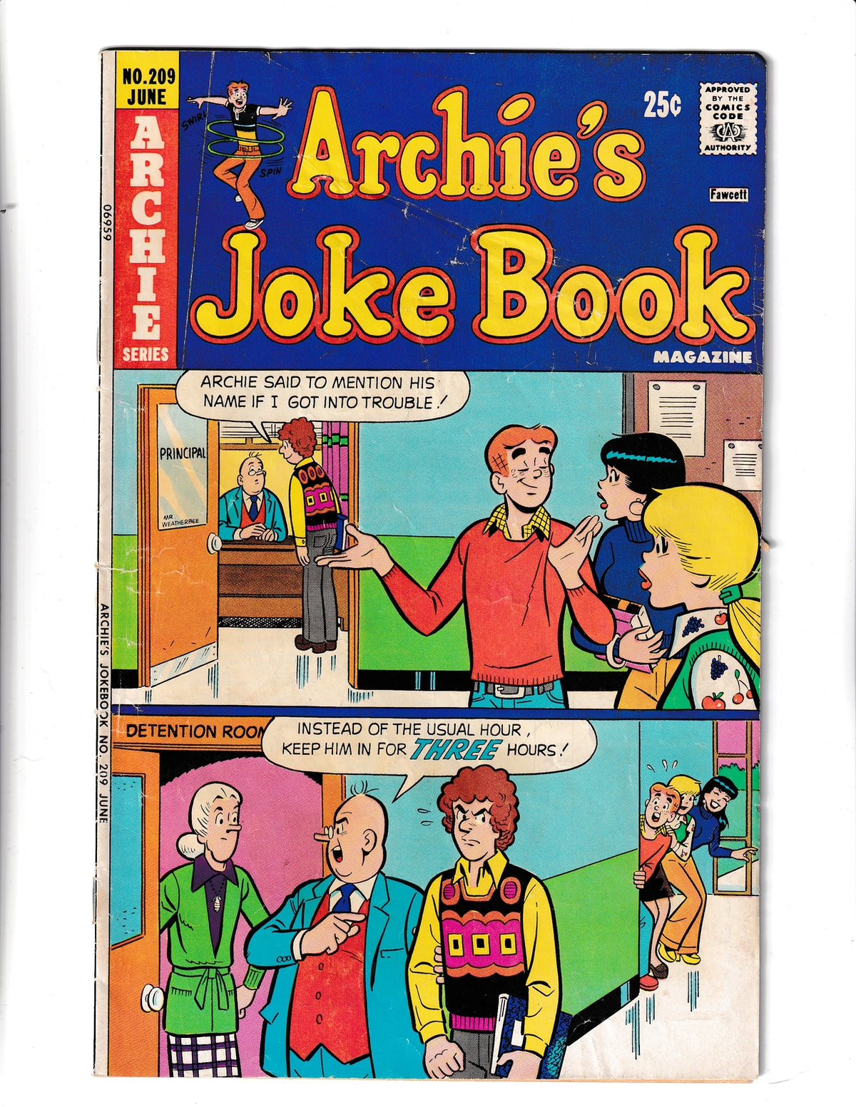 Archie's Joke Book #209 (1975)Archie Comics