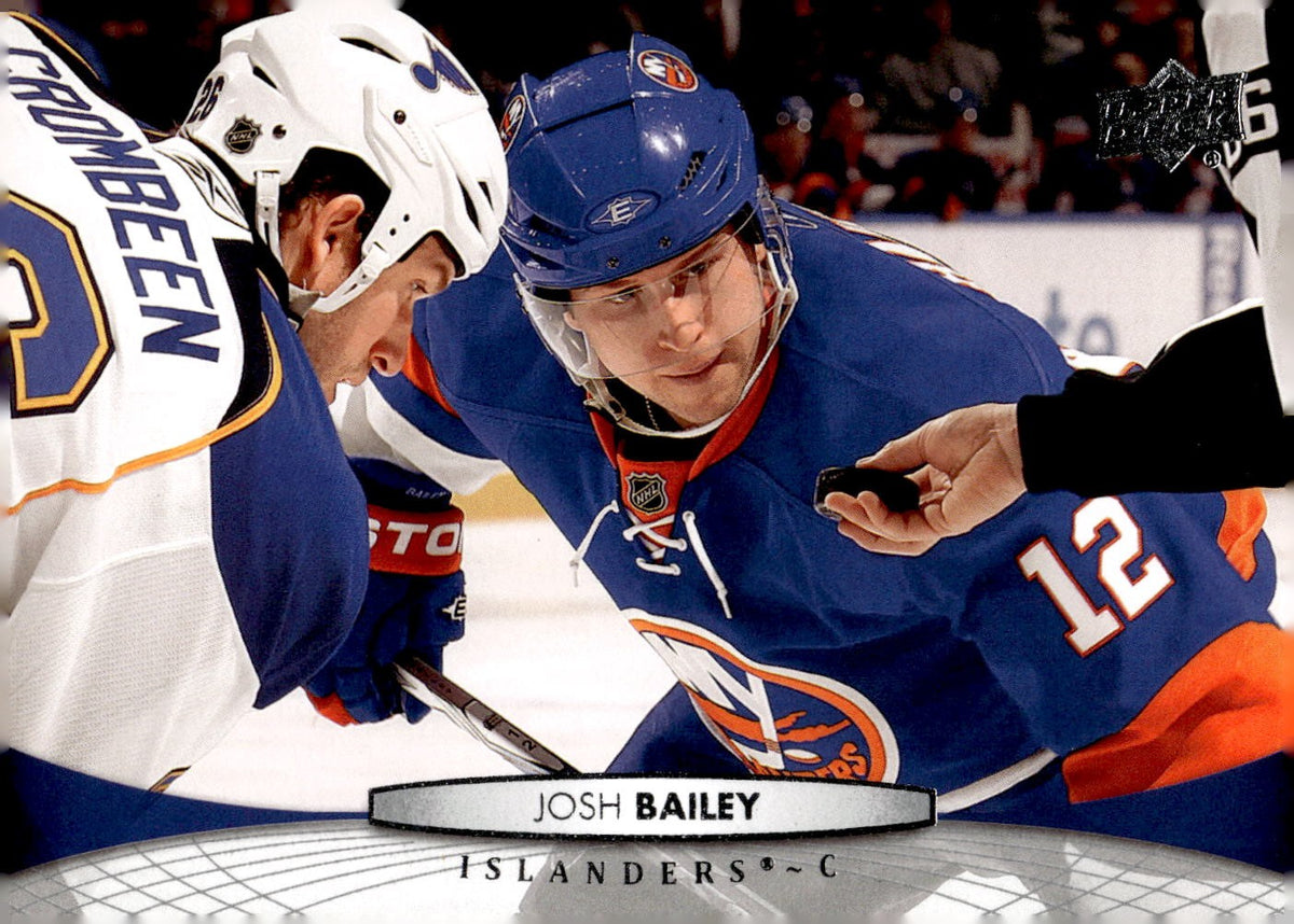 2011-12 Upper Deck #85 Josh Bailey Hockey New York Islanders