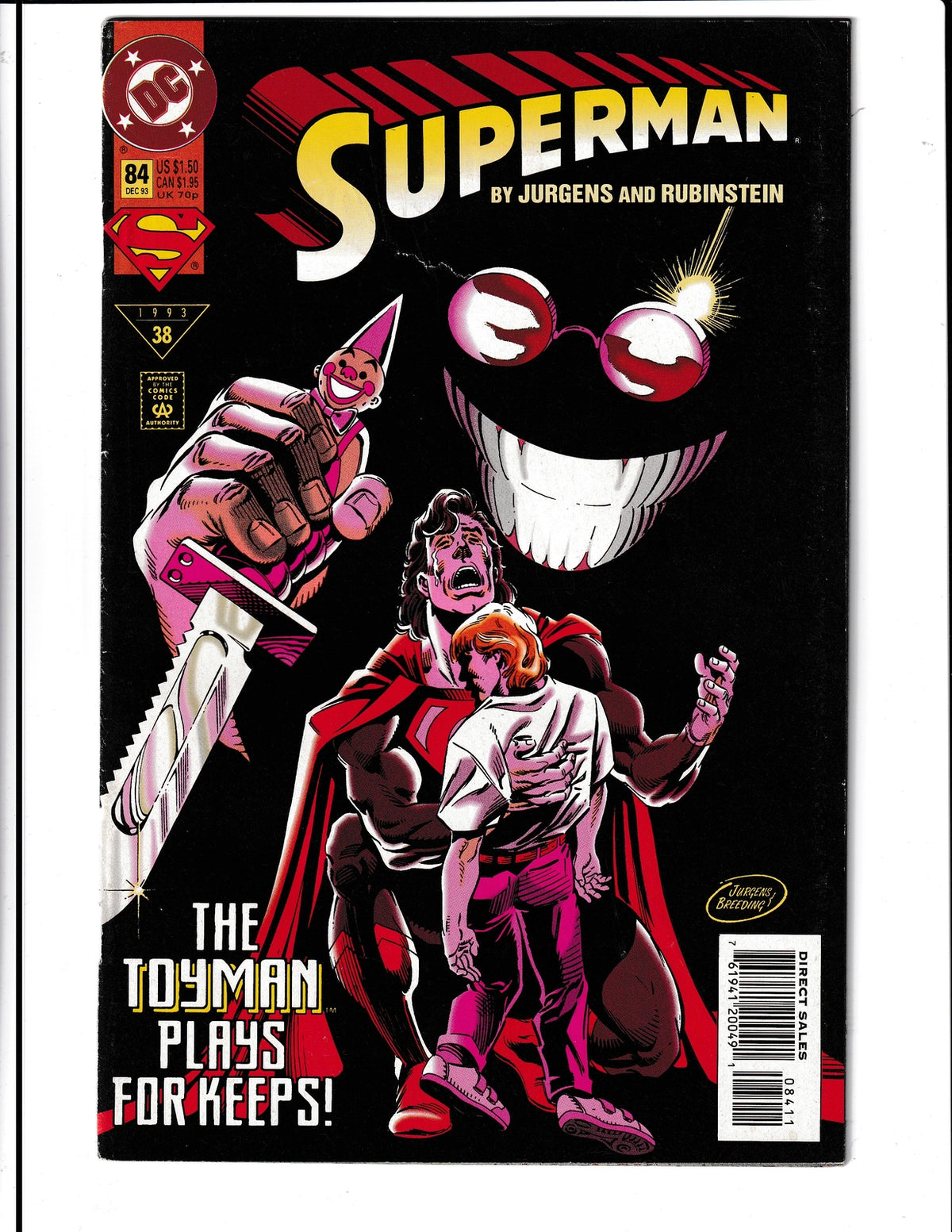 Superman #84 (1993)DC Comics SKU:287