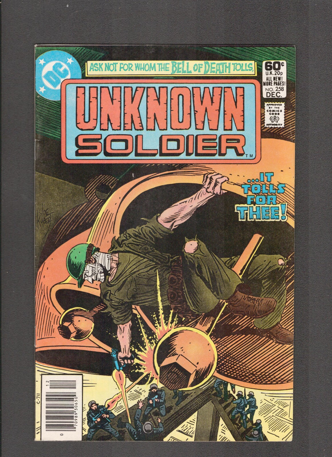 Unknown Soldier #258 (1981) Joe Kubert DC Comics