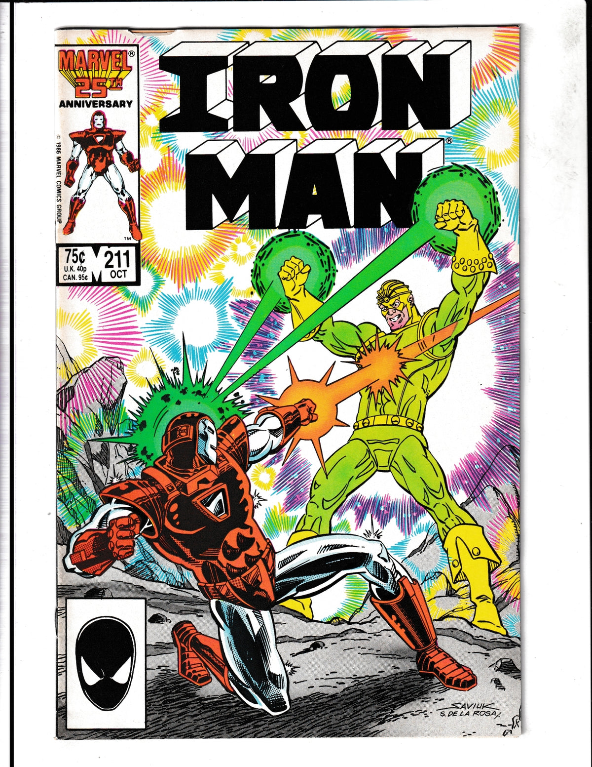 Iron Man #211 (1986) Marvel Comics SKU:1461