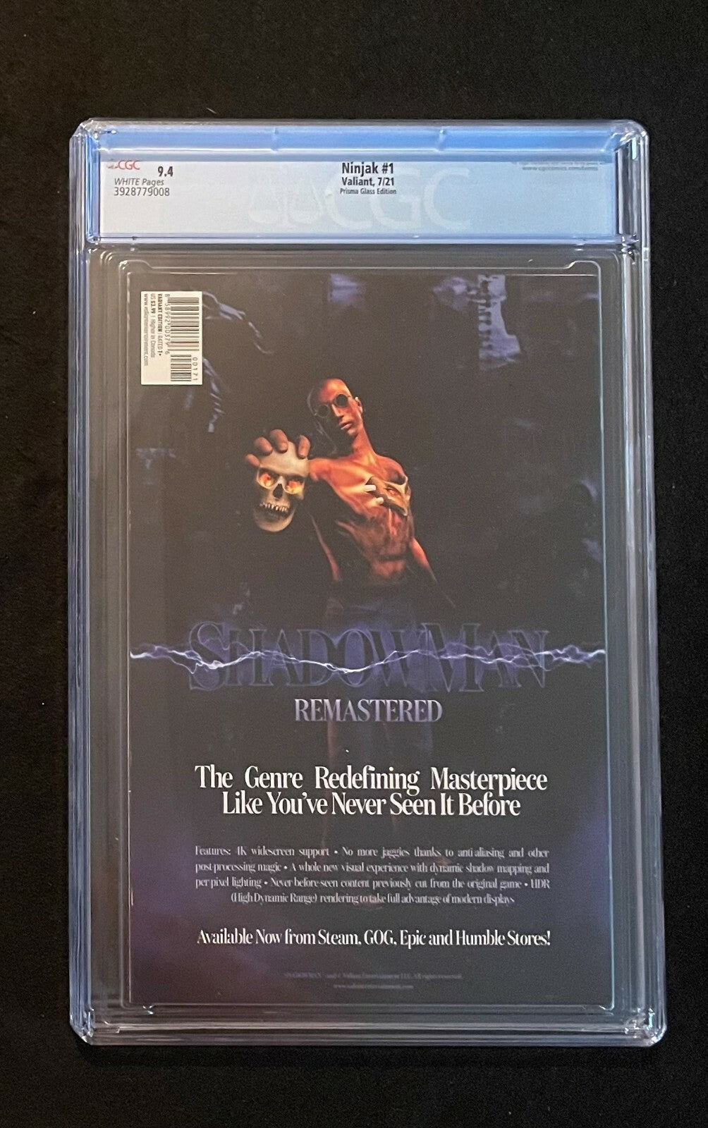NINJAK #1 1:100 Prisma Glass Retail Incentive CGC 9.4 NM RARE Variant