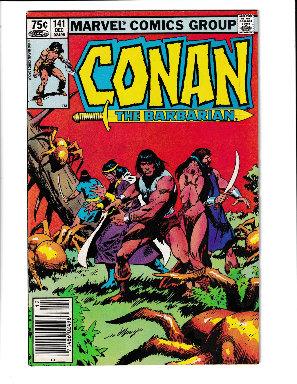 Conan the Barbarian #141 (1982) Buscema Marvel Comics