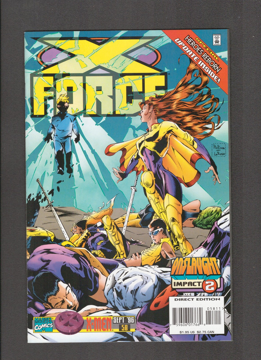 X-Force #58 (1996) Adam Pollina Marvel Comics