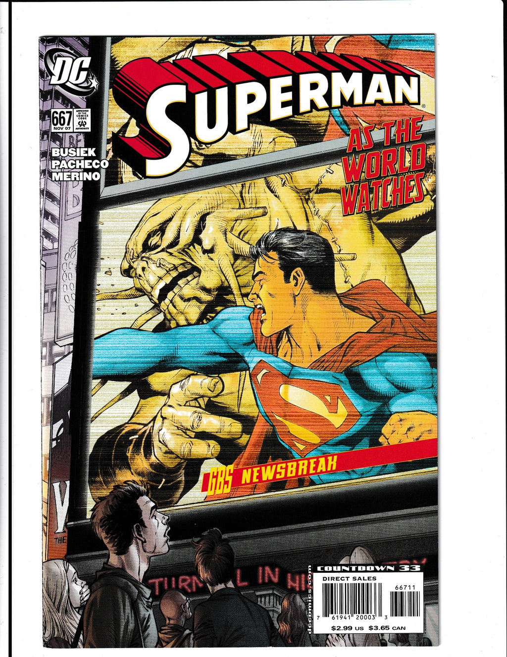 Superman #667 (2007) DC Comics