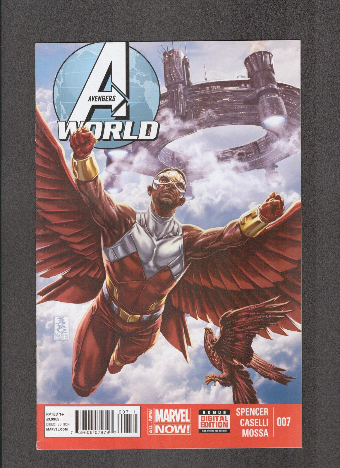 Avengers World #7 (2014) 1st App of Descendants Marvel Comics