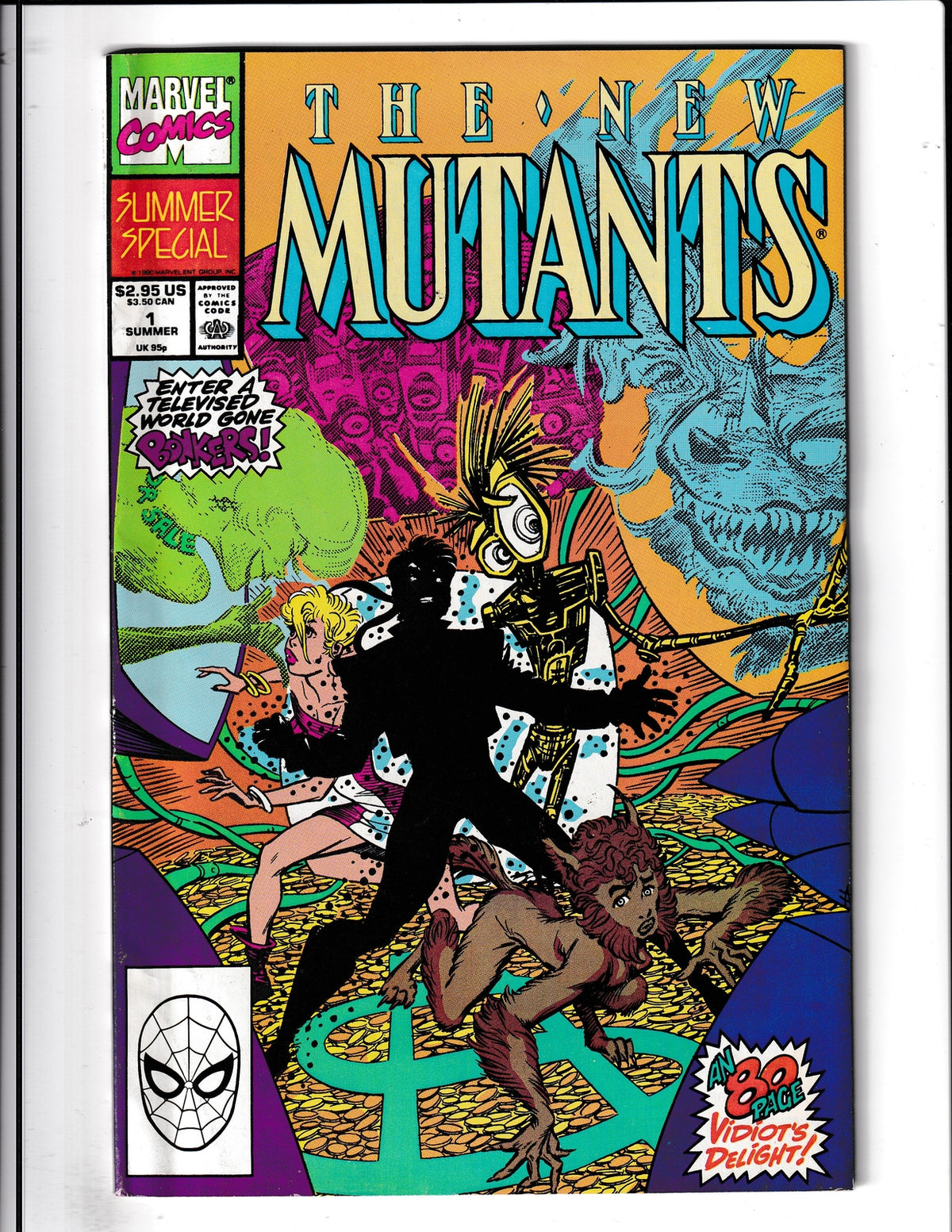 New Mutants: Summer Special #1 (1990) Marvel Comics