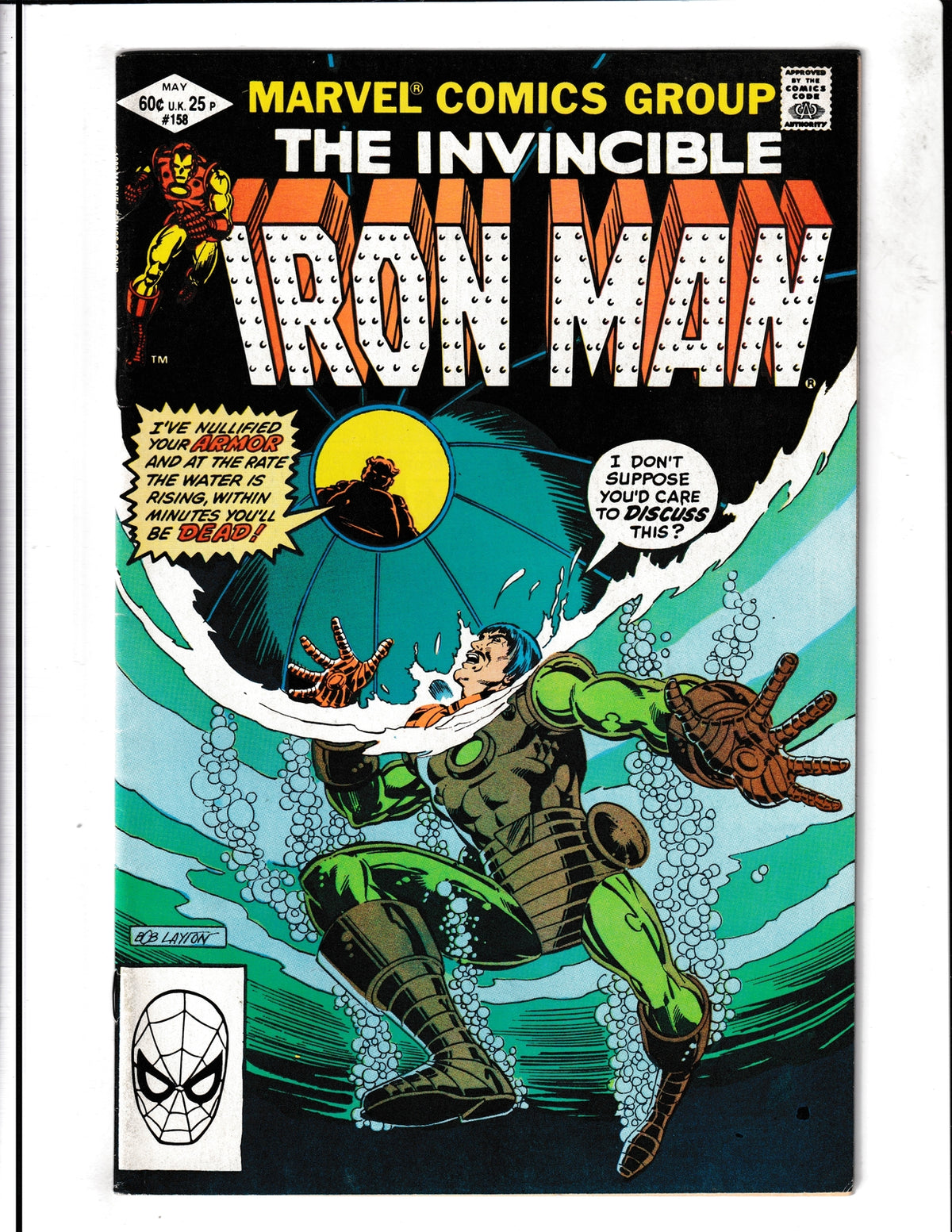 Iron Man #158 (1982) Moms Marvel Comics