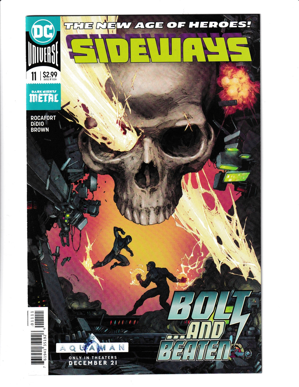 Sideways #11 (2019) Dan Didio DC Comics SKU:757