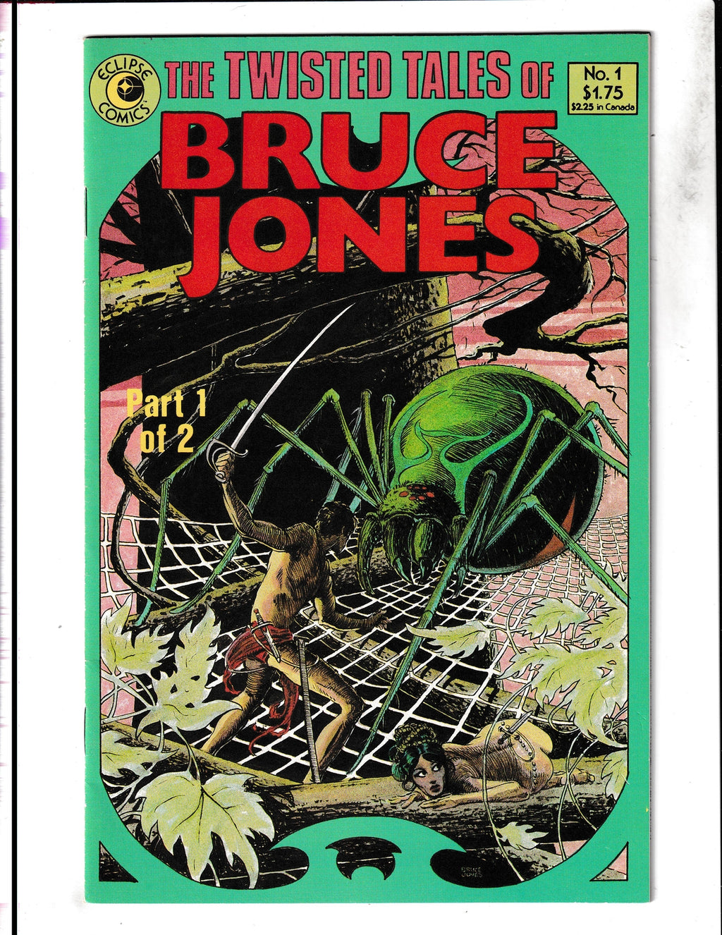Twisted Tales of Bruce Jones #1 (1986) Eclipse Comics