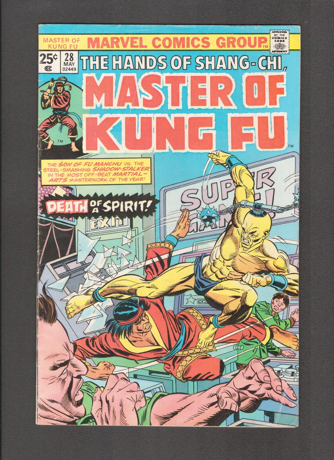 Master of Kung-Fu #28 (1975) Art Simek, Ron Wilson Marvel Comics