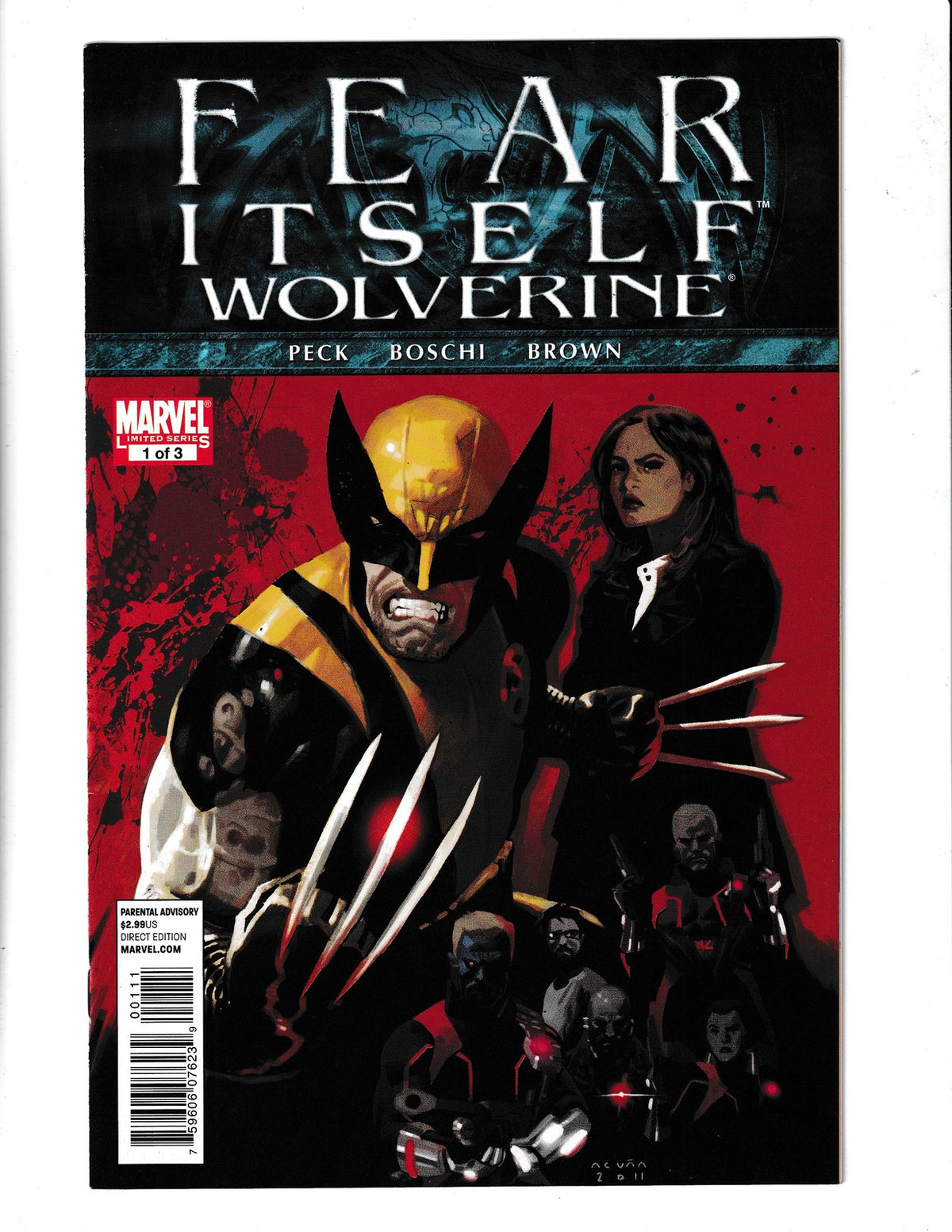 Fear Itself: Wolverine #1 (2011) Combined Shipping Marvel Comics