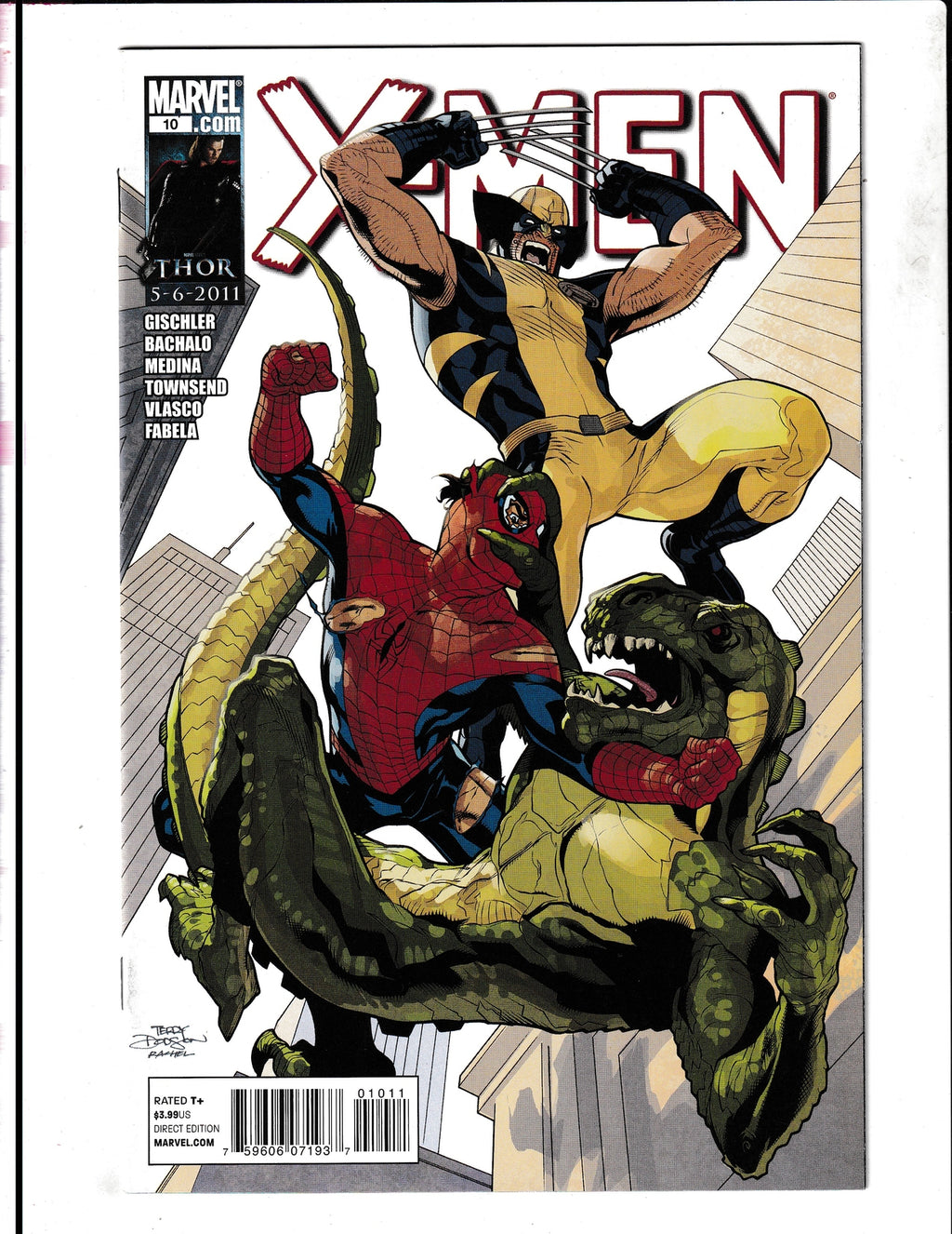 X-Men #10 (2011) Marvel Comics SKU:1604