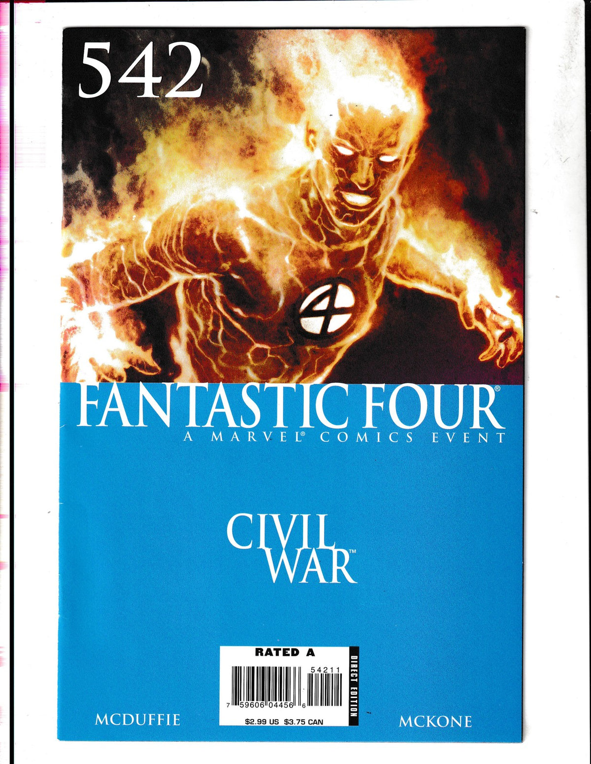 Fantastic Four #542 (2007) Marvel Comics