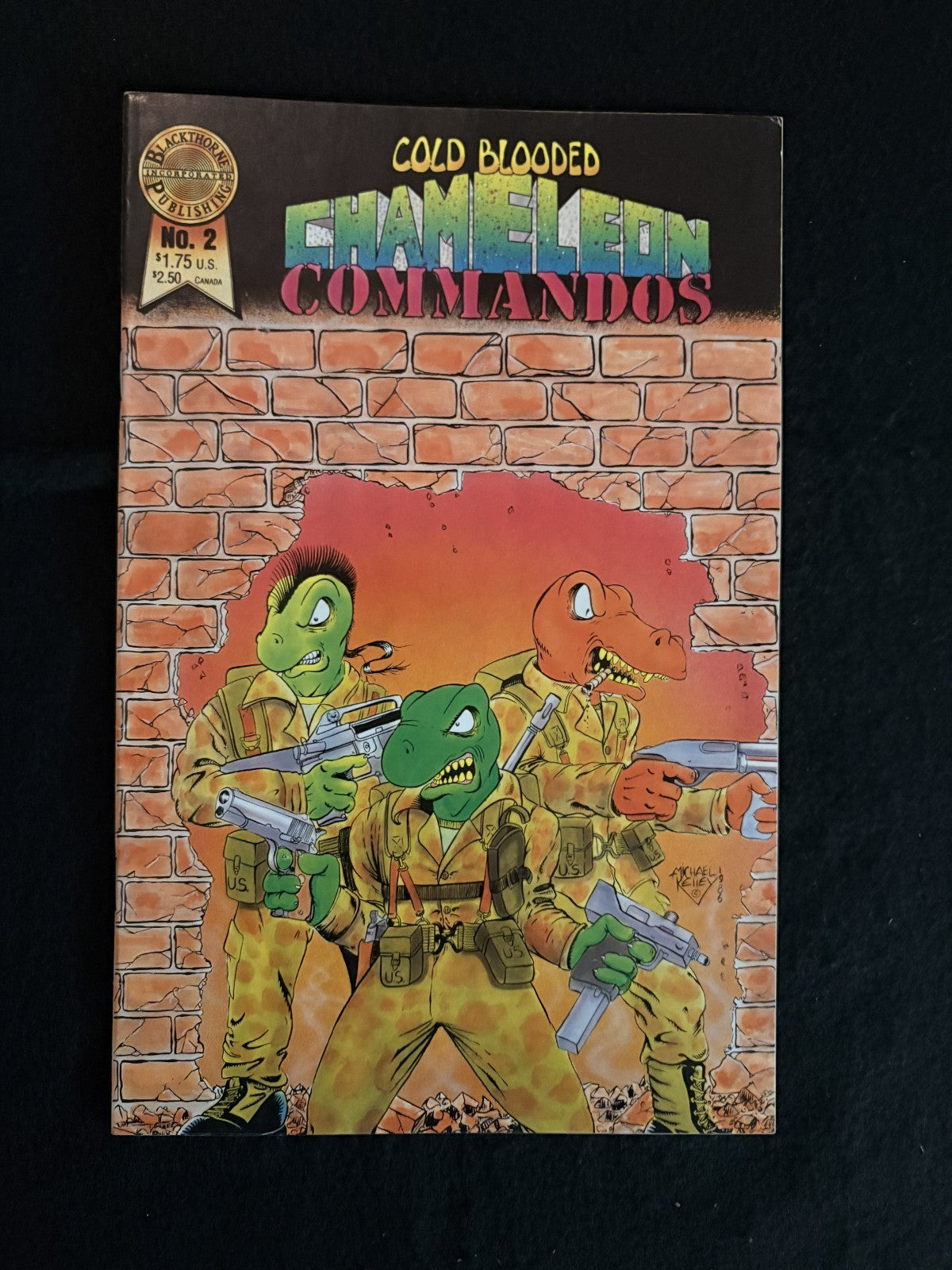 Cold Blooded Chameleon Commandos - Complete Set of 5 #1-5 (1986/87) Blackthorne