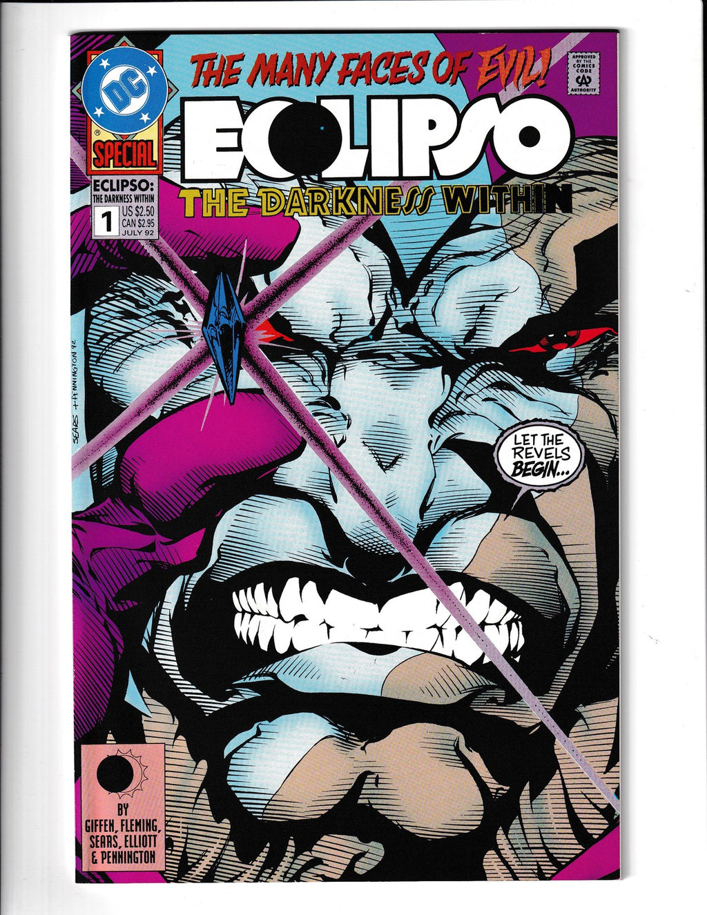 Eclipso: Darkness Within #1 (1992) Part 1 of 2 DC Comics