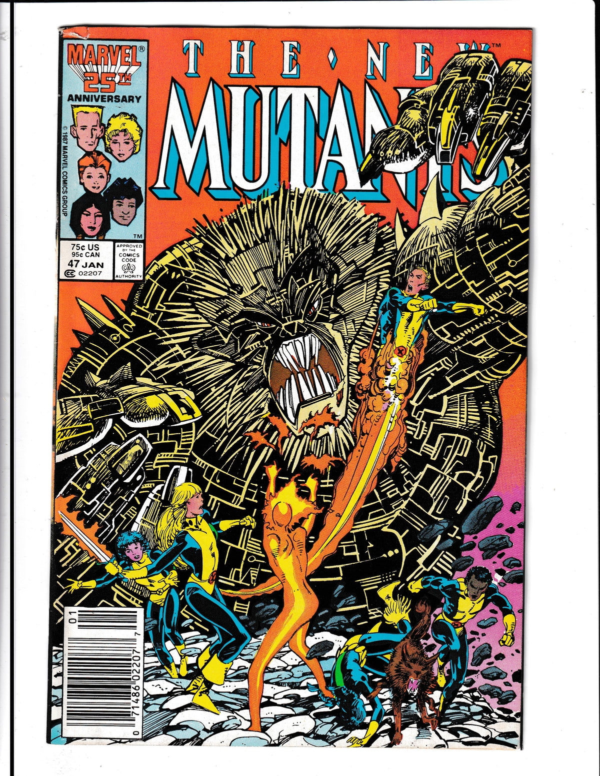 New Mutants #47 (1987) Marvel Comics SKU:434