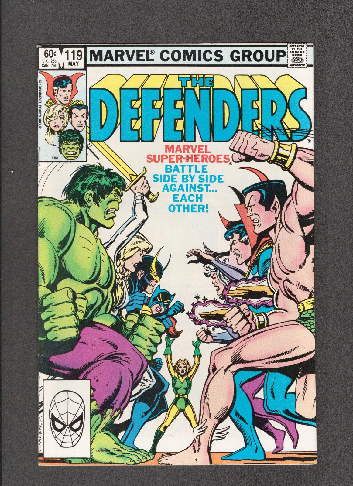 Defenders #119 (1983) X-Men 100 Homage Marvel Comics