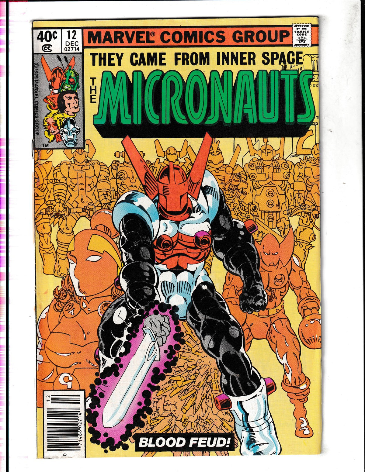 Micronauts #12 (1979) Bill Mantlo Marvel Comics