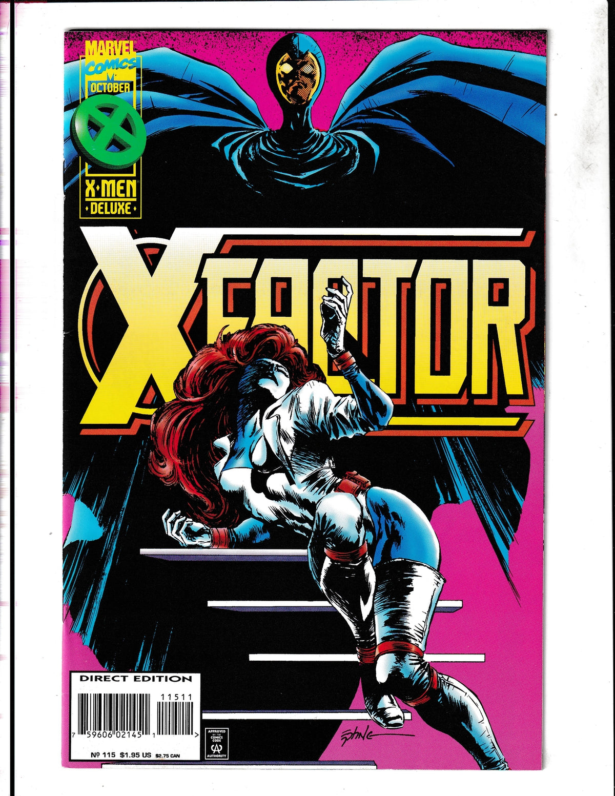 X-Factor #115 (1995) Higher Grade Cards attached Marvel Comics