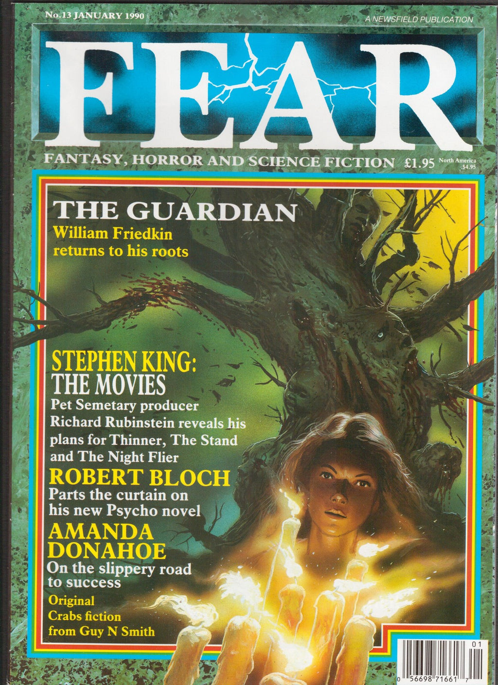 Fear #13 (1990) Stephen King Newsfield Comics