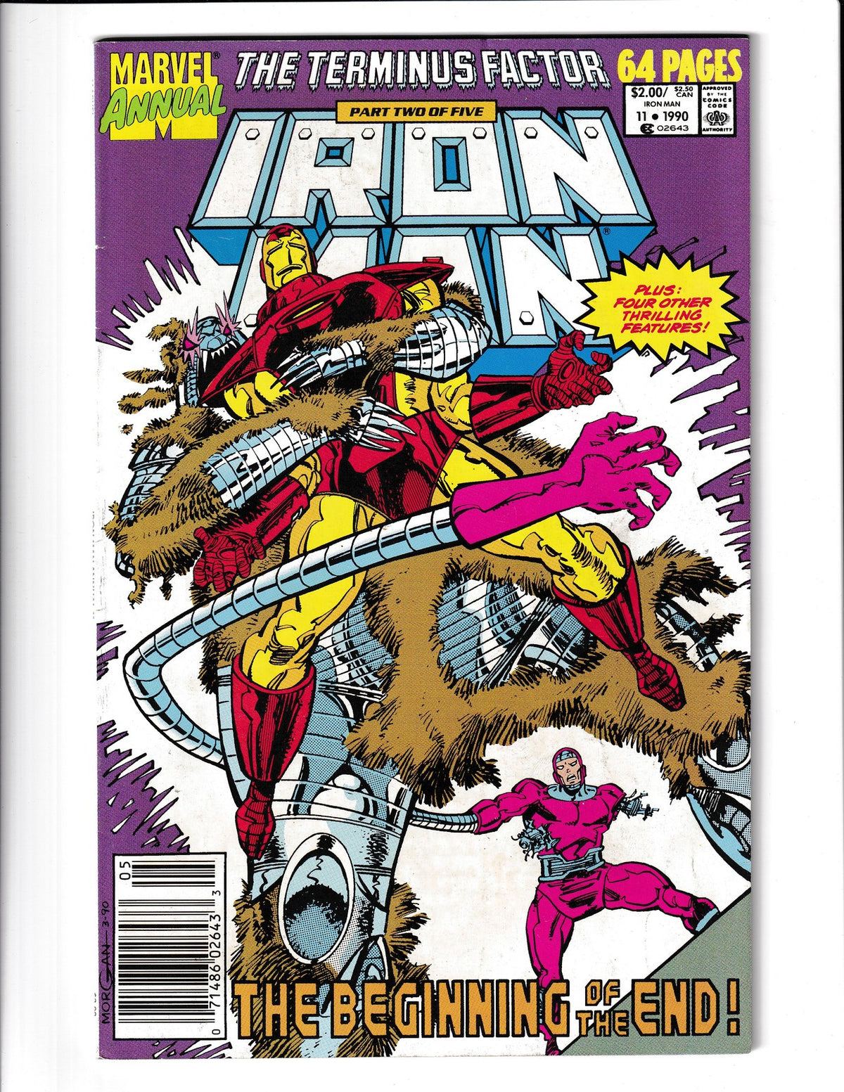Iron Man Annual #11 (1990) 64 Pages Marvel Comics