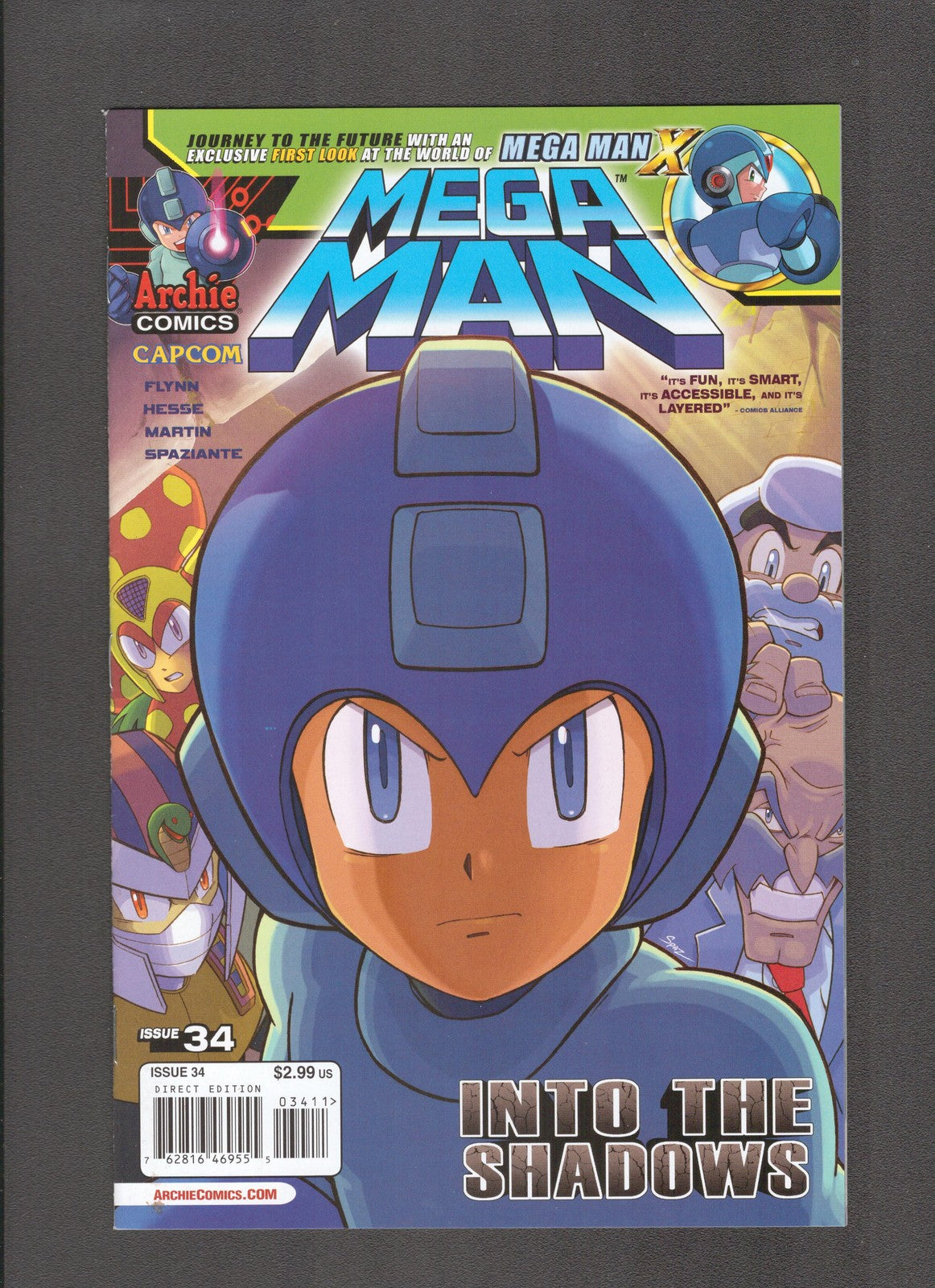 Mega Man #34 (2014) Patrick Spaziante Archie Comics