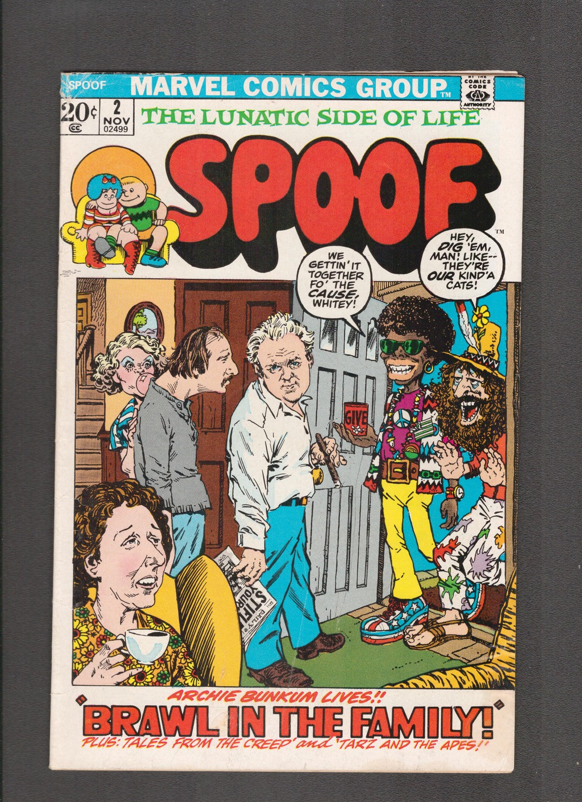 Spoof #2 (1972) Archie Bunker Marvel Comics