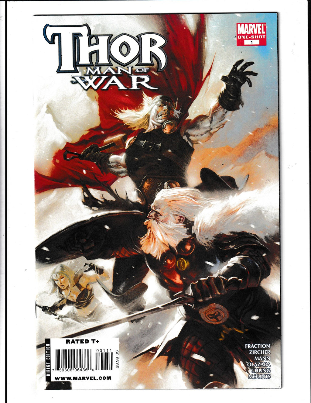 Thor: Man of War #1 (2009) Marvel Comics