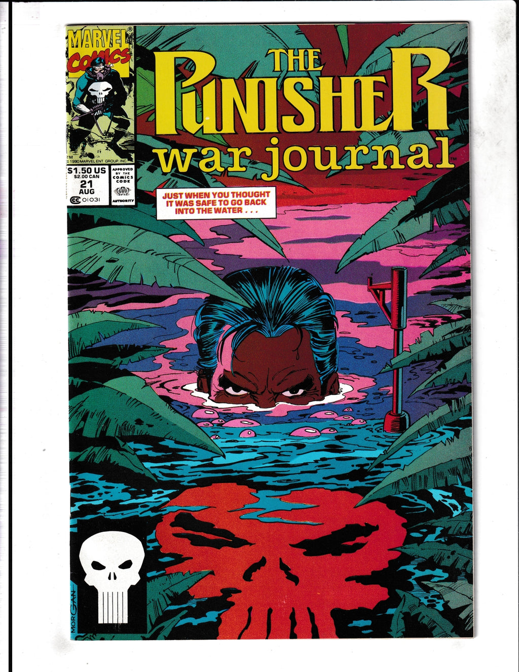Punisher: War Journal #21 (1990) Marvel Comics SKU:1492