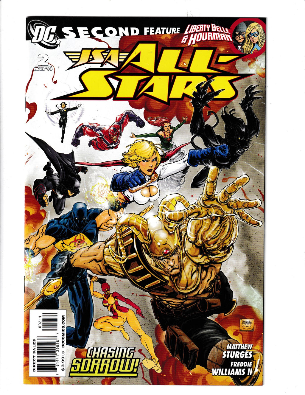 JSA All-Stars #2 (2010) Power-Girl DC Comics