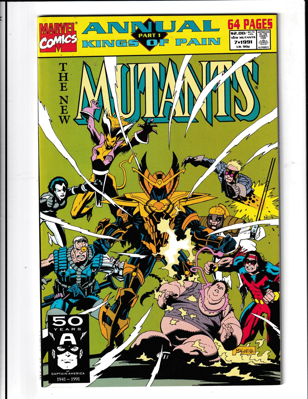 New Mutants Annual #7 (1991) Marvel Comics SKU:1062