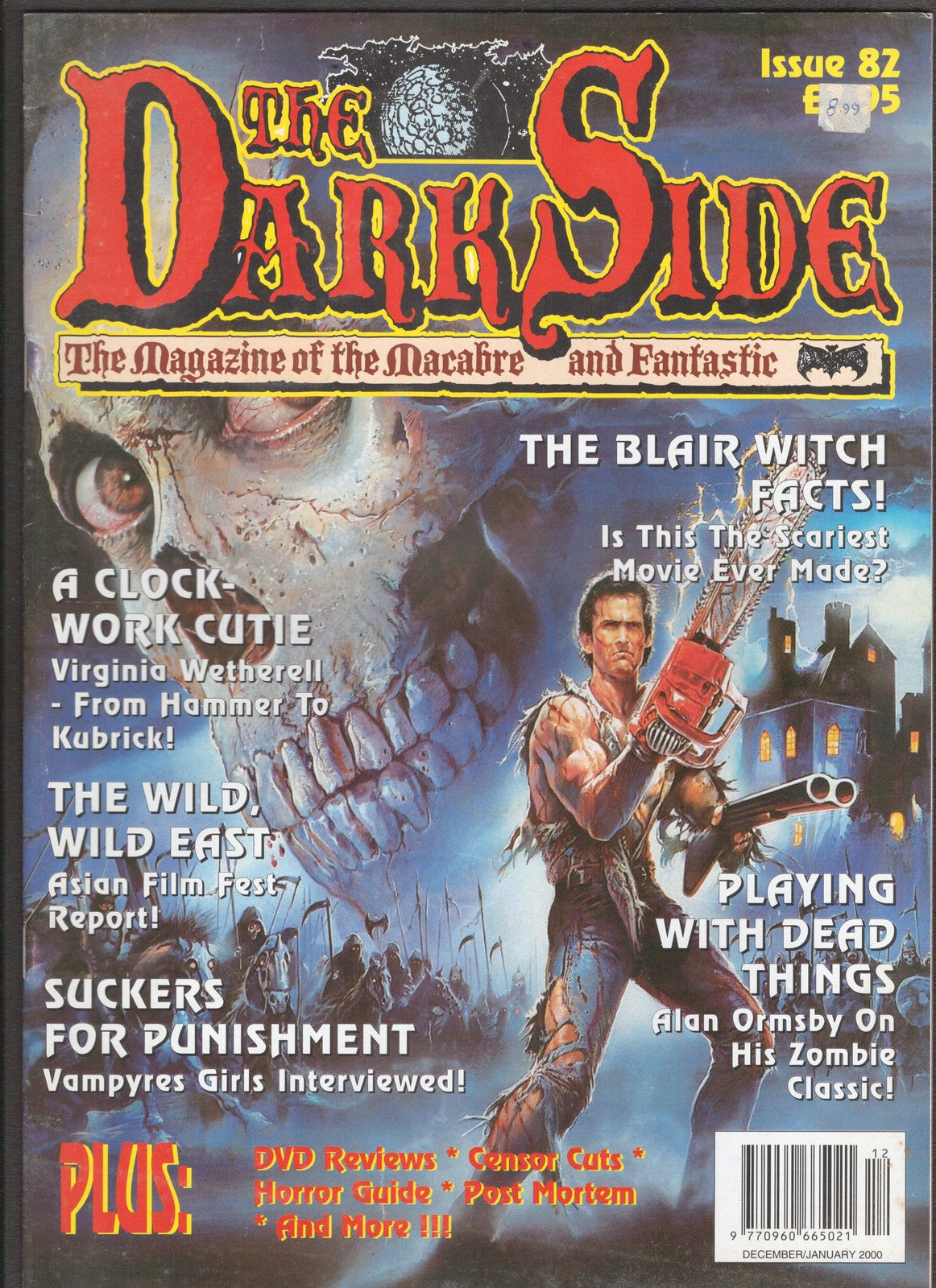 Dark Side Magazine #82 (2000) Blair Witch Maxwell Comics