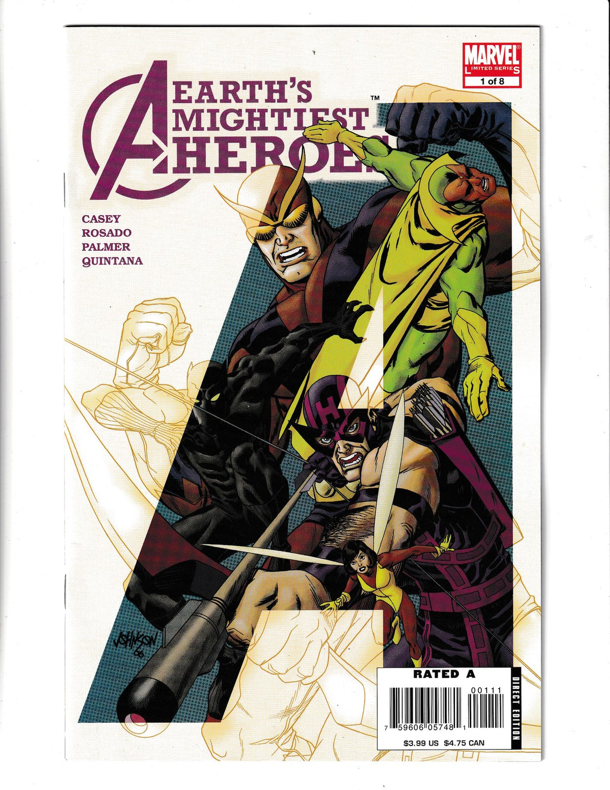 Avengers: Earth's Mightiest Heroes #1 (2007) Marvel Comics