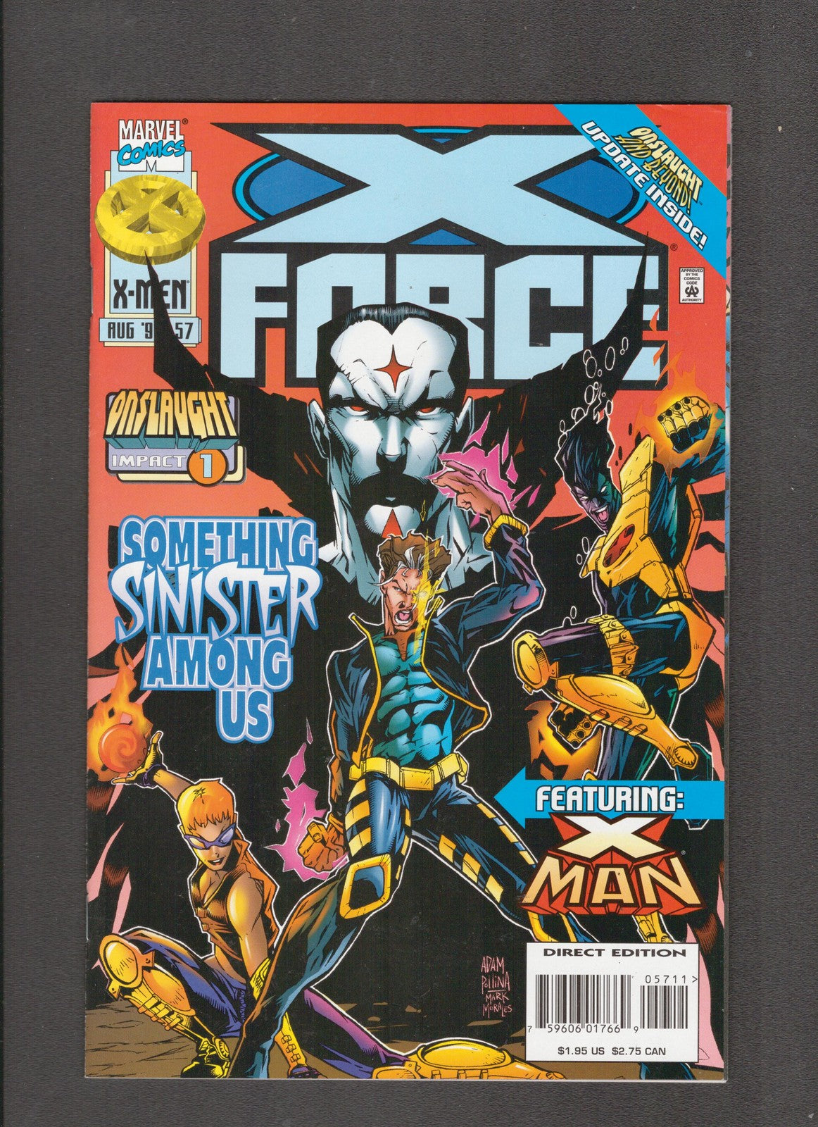 X-Force #57 (1996) Adam Pollina Marvel Comics