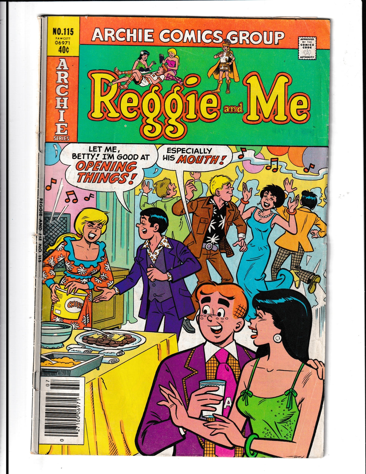 Reggie and Me #115 (1979) Archie Comics