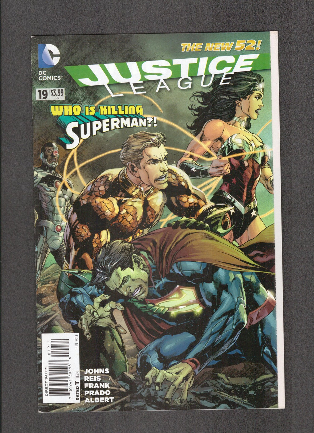 Justice League #19 (2013) Ivan Reiss Cover DC Comics