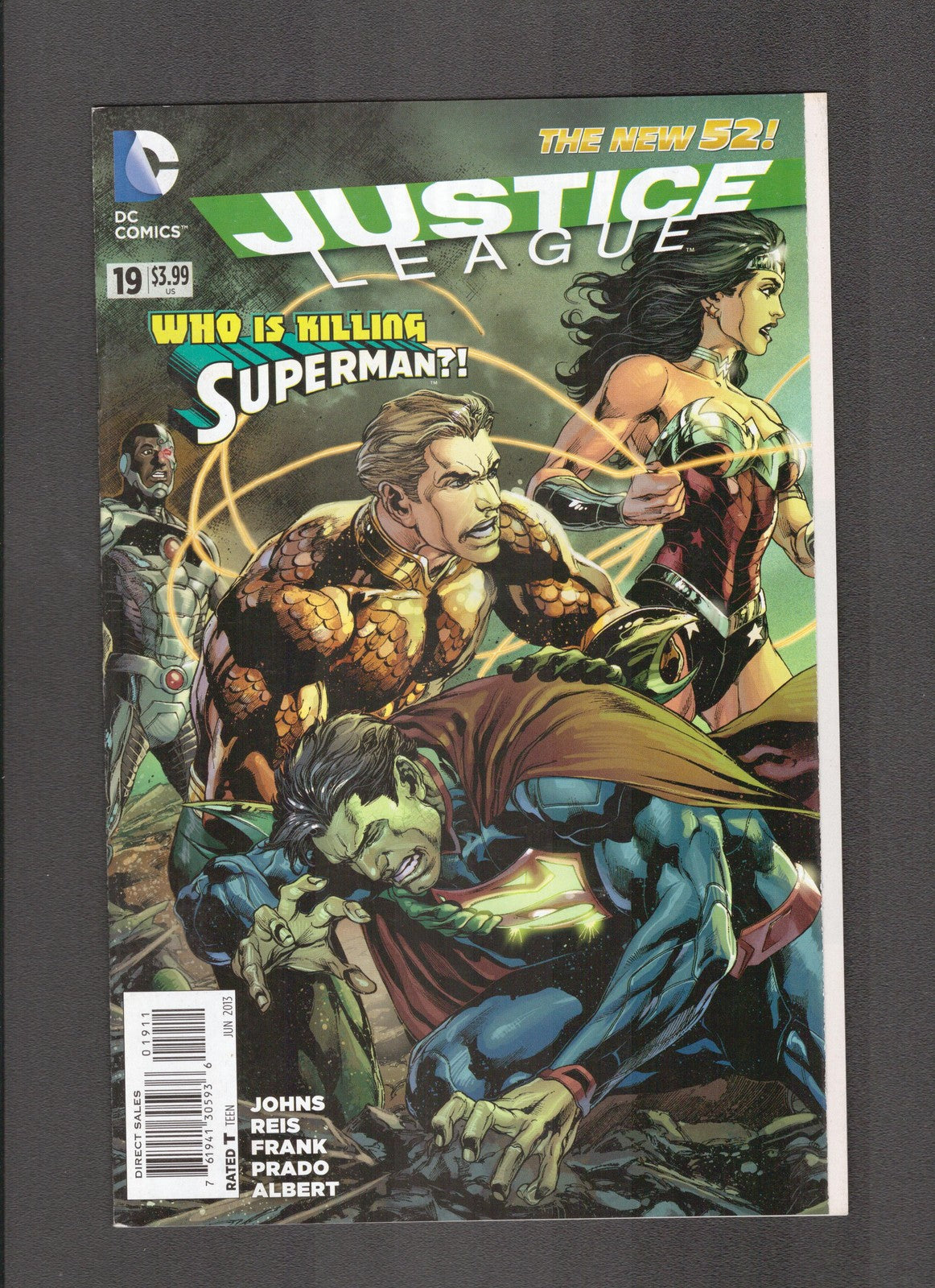 Justice League #19 (2013) Ivan Reiss Cover DC Comics