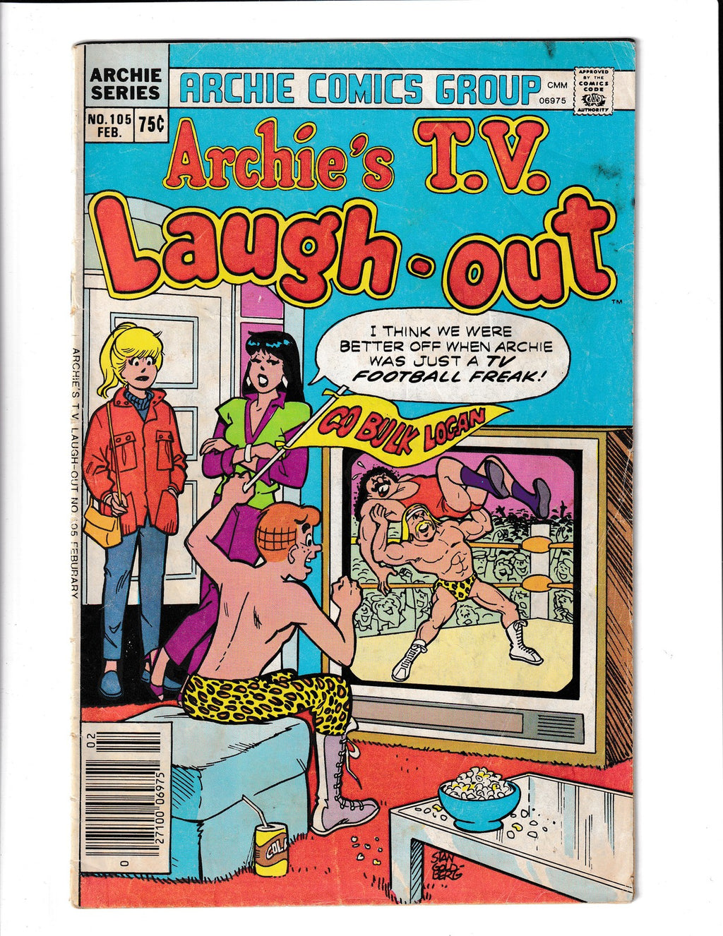Archie's TV Laugh-Out #105 (1986) Last In Volume - LOW PRINT Archie Comics