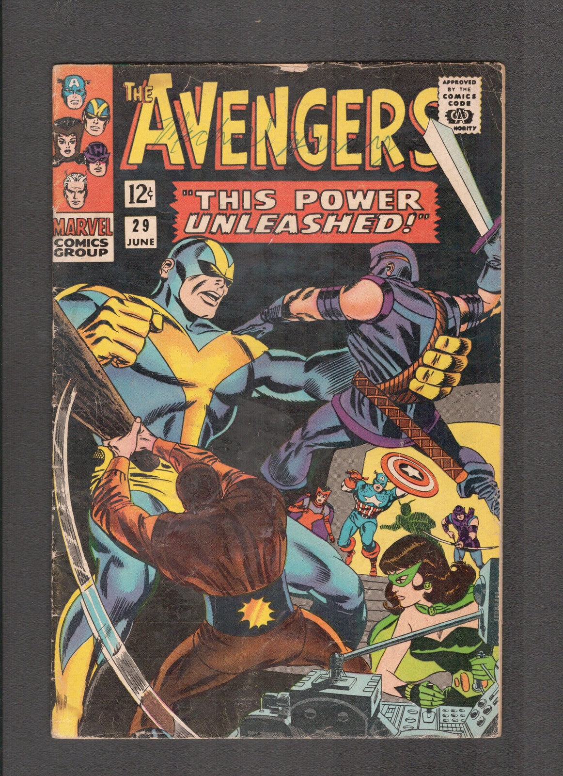 Avengers #29 (1966) Stan Lee - Frank Giacoia Marvel Comics
