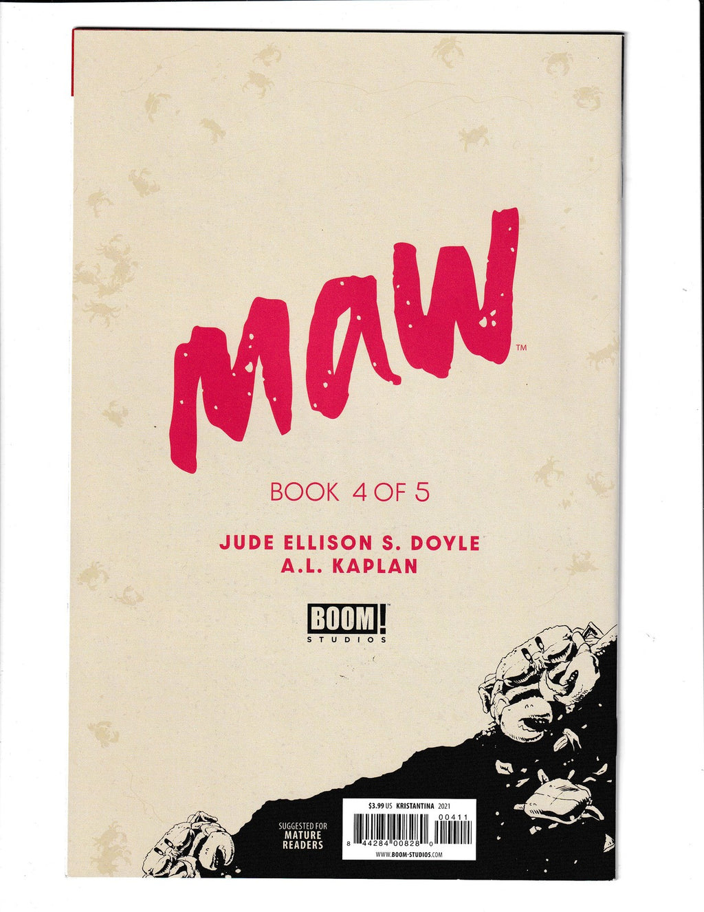 Maw #4 (2021) BOOM! Comics
