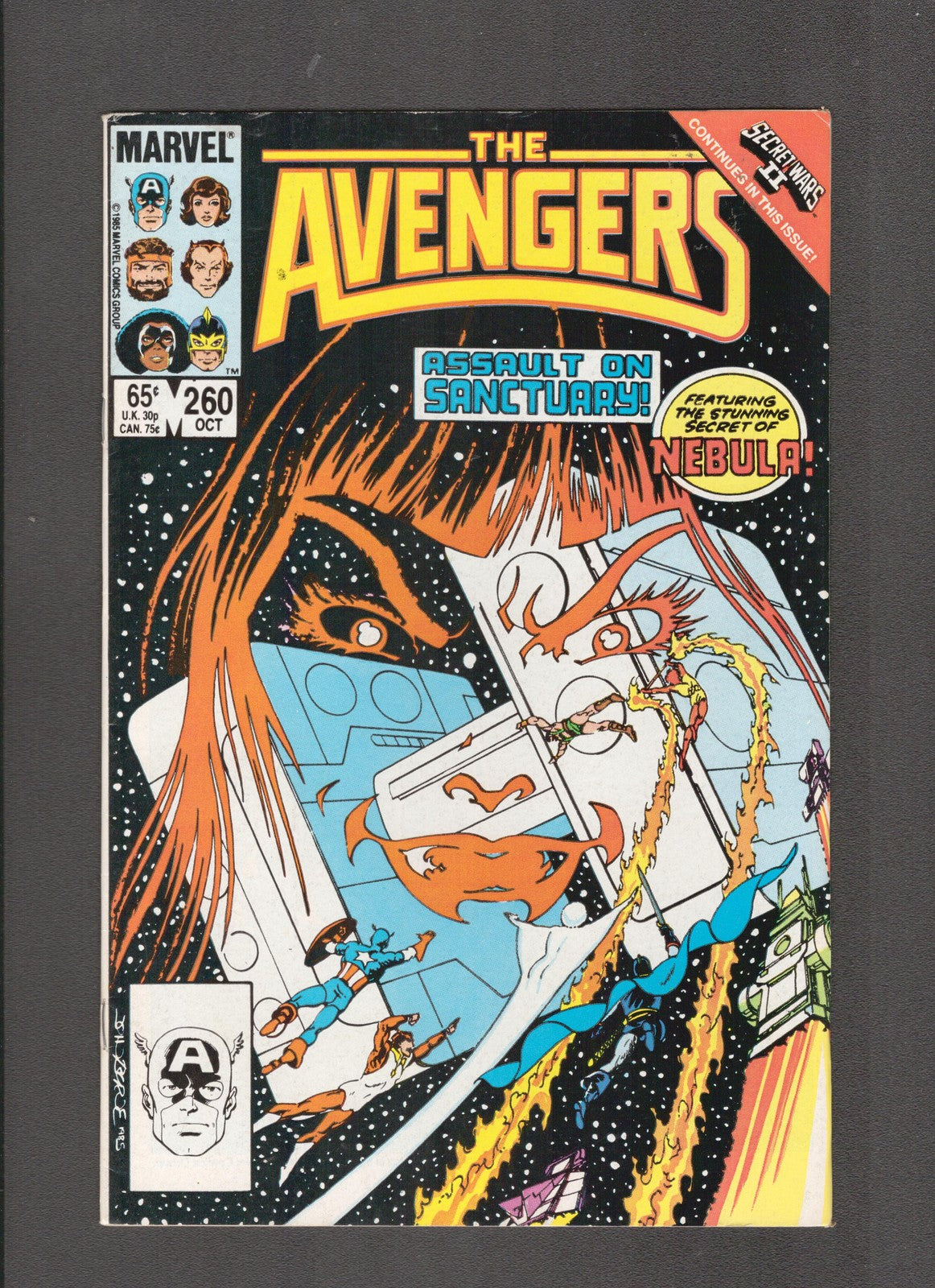 Avengers #260 (1985) Roger Stern, John Buscema Marvel Comics