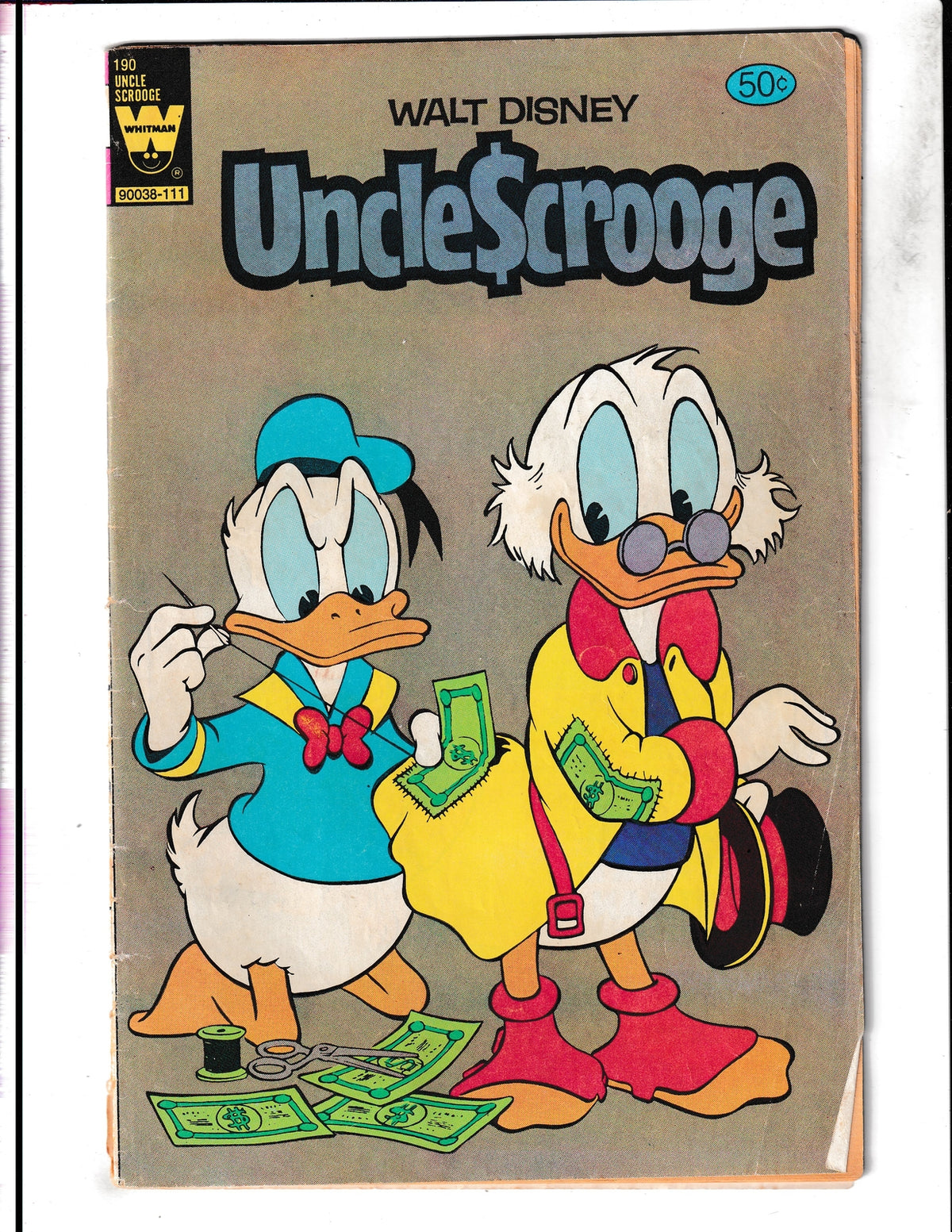 Uncle Scrooge #190 (1980) Whitman Comics