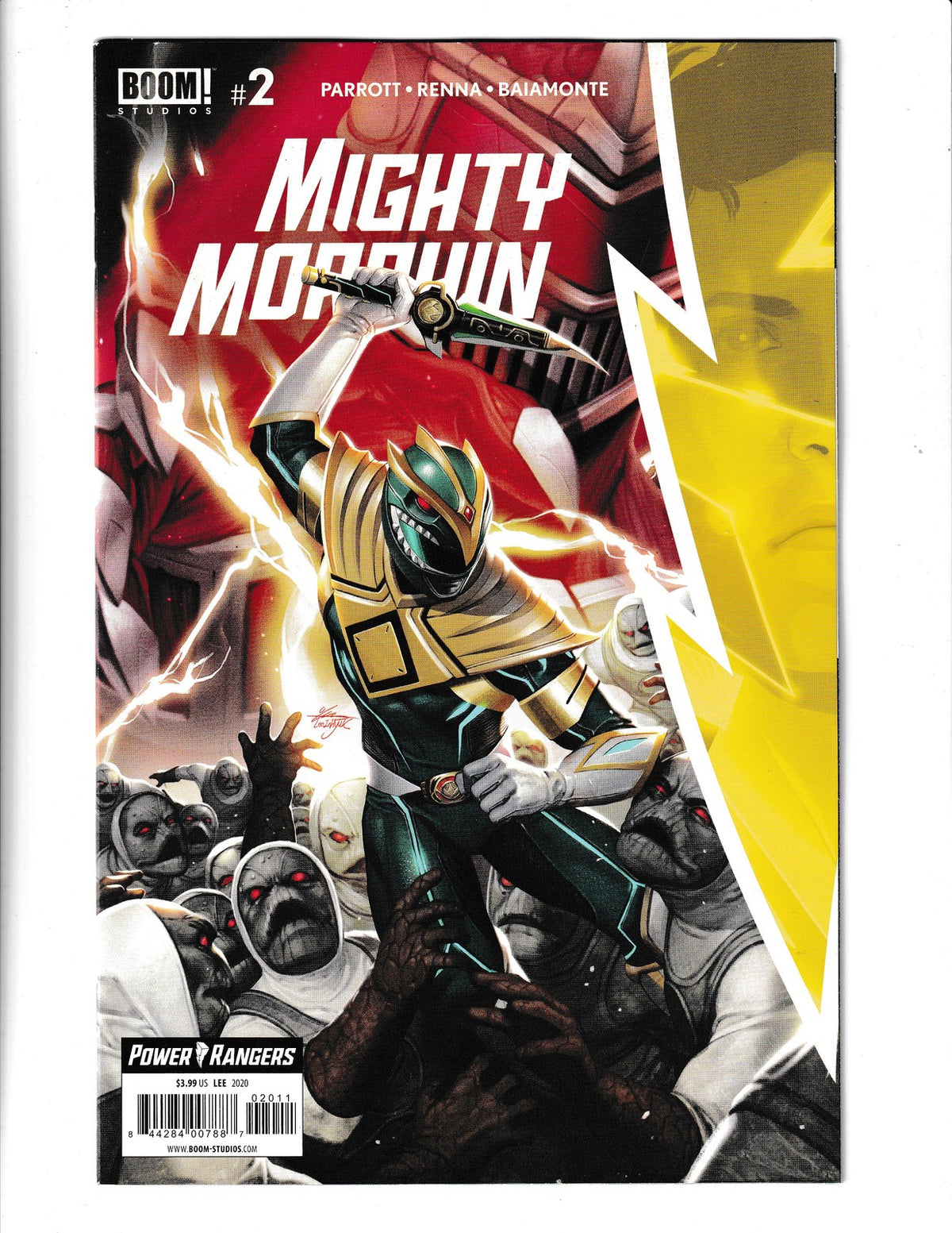 Mighty Morphin #2 (2020) Regular Inhyuk Lee Cover BOOM! Comics