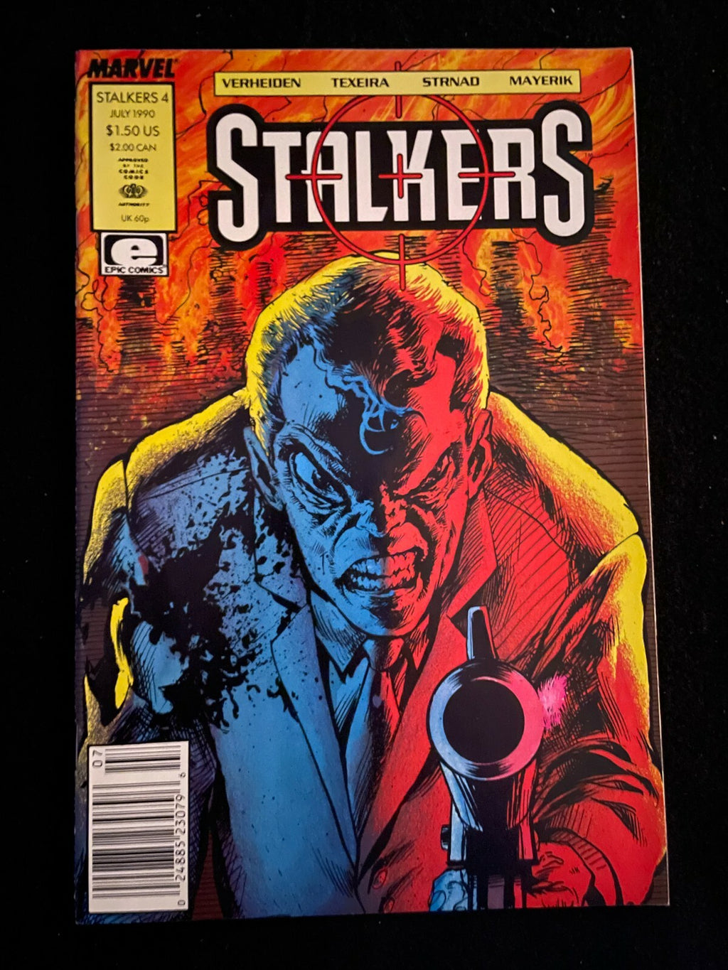 Stalkers Issue #1 through 4 1990 HIGH GRADE VF/NM FIRST ISSUE included