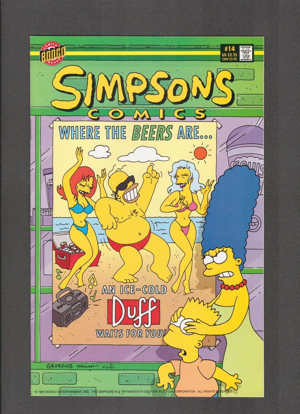 Simpsons Comics #14 (1995) Bongo Comics
